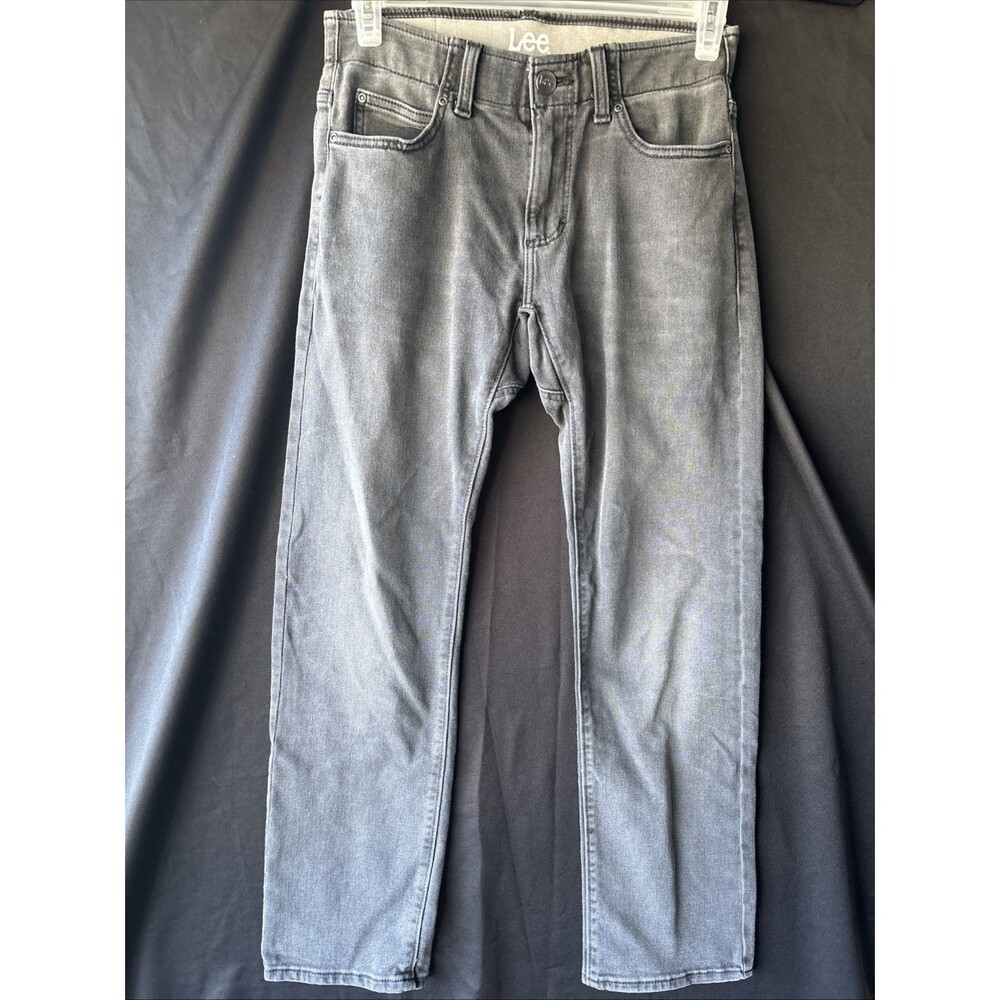 Lee Slim Straight Gray Jeans Men’s 30x30 Stretch Waist